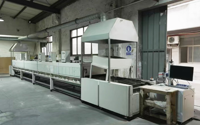 Screen printing production line