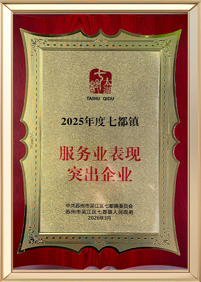 Outstanding enterprises in the service industry